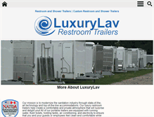 Tablet Screenshot of luxurylav.com
